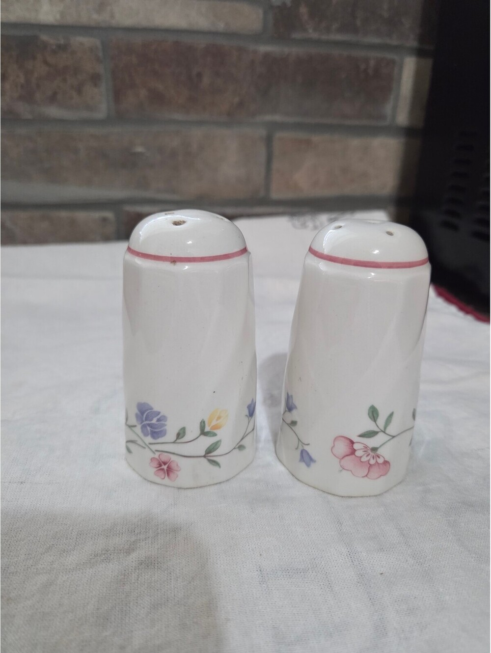 Vintage Johnson Brothers Summer Chintz Salt & Pepper Set made in England